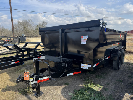 New 2026 Texas Pride Trailers DT71416KBP Dump Trailer