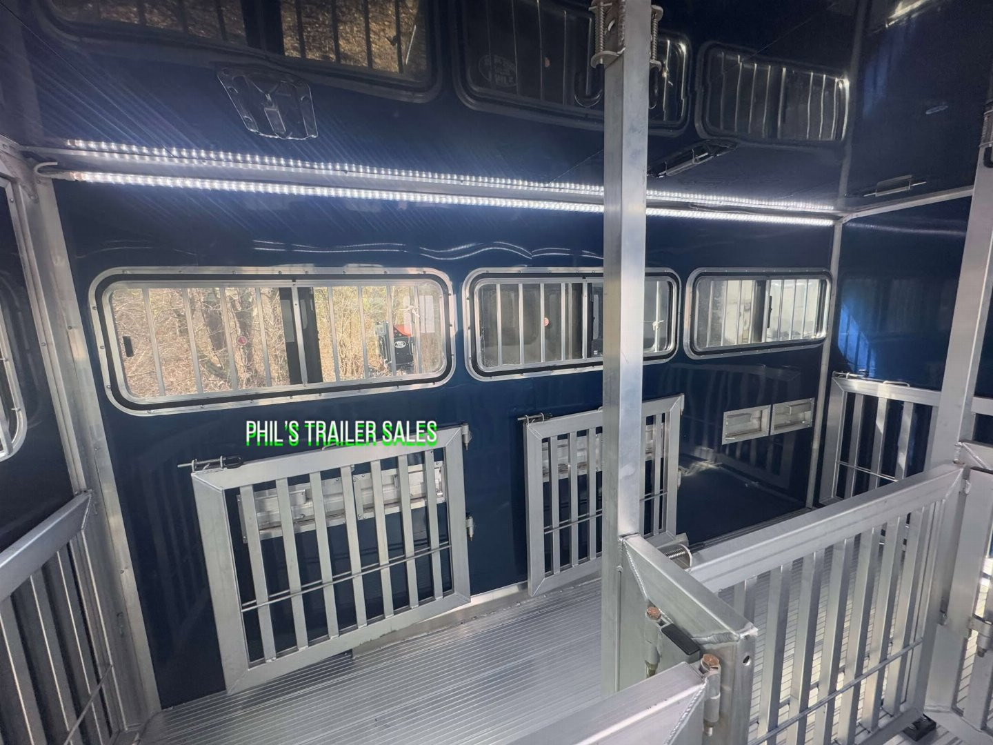 New Frontier Trailers 6 PEN LOW PRO LIVESTOCK TRAILER Stock / Stock Combo Trailer LAST 1 AT THIS PRICE! GET IT BEFORE IT'S GONE!