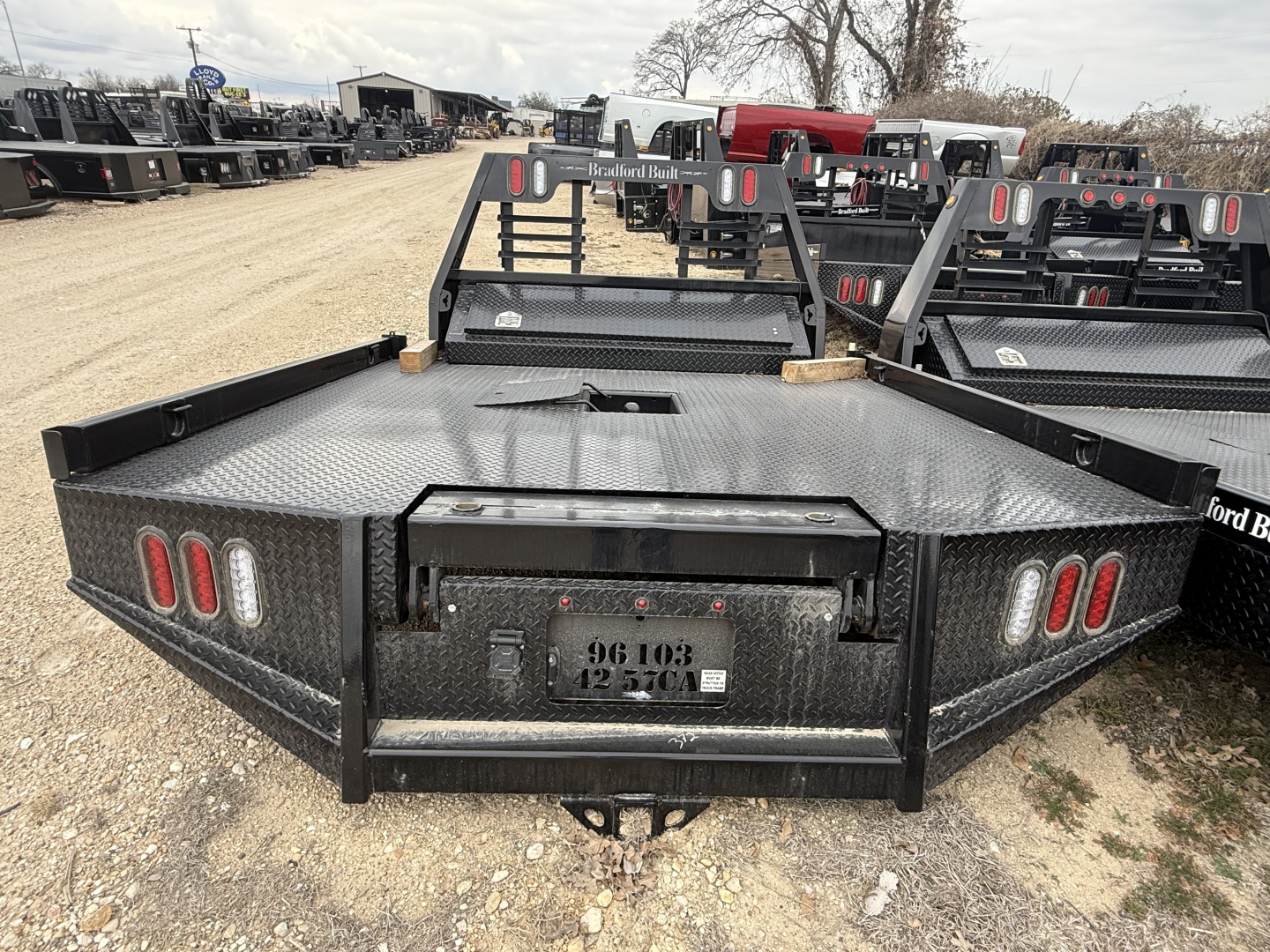 New 2025 Bradford Built SPEARBED 96103-WF 57" Truck Bed