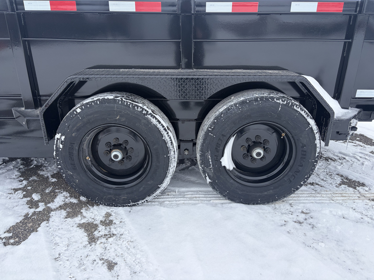 New 2026 Rice Trailers 14K HDM 14 (82" X 14') 16K Telescopic Dump Trailer