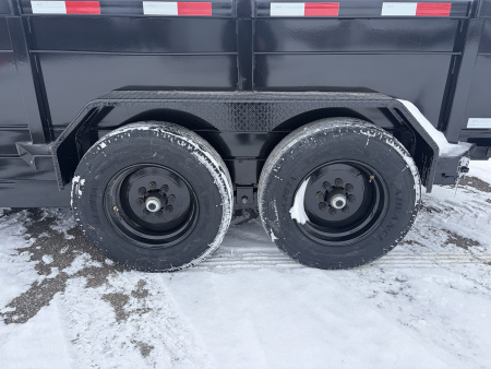 New 2026 Rice Trailers 14K HDM 14 (82" X 14') 16K Telescopic Dump Trailer