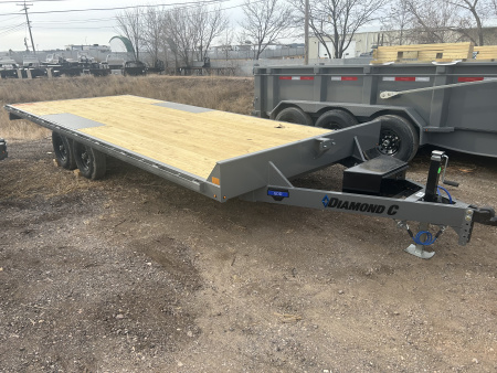 New 2026 Diamond C Trailers GDD206 20X102 Deckover Trailer
