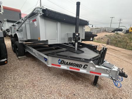 New 2026 Diamond C Trailers LPT207 14X82 Dump Trailer