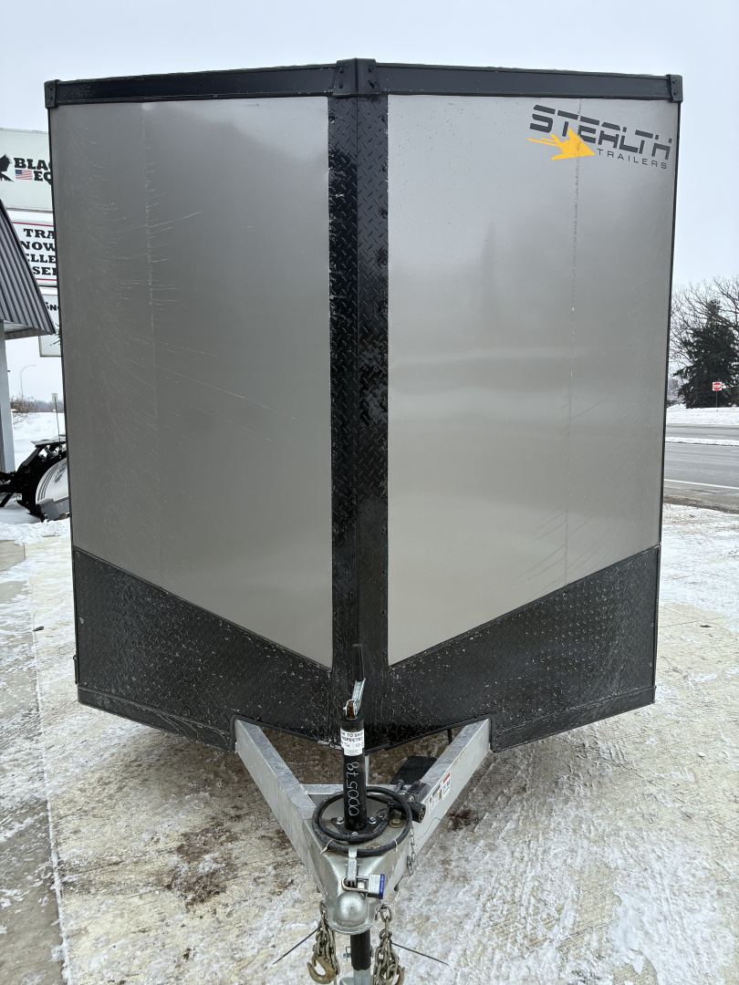 New 2026 7.5x16 Stealth Cobra All Aluminum Enclosed Cargo Trailer