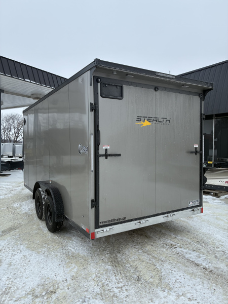 New 2026 7.5x16 Stealth Cobra All Aluminum Enclosed Cargo Trailer