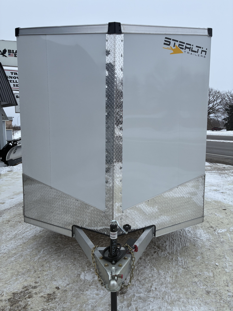 New 2026 7.5x16 Stealth Cobra All Aluminum Cargo Enclosed Trailer