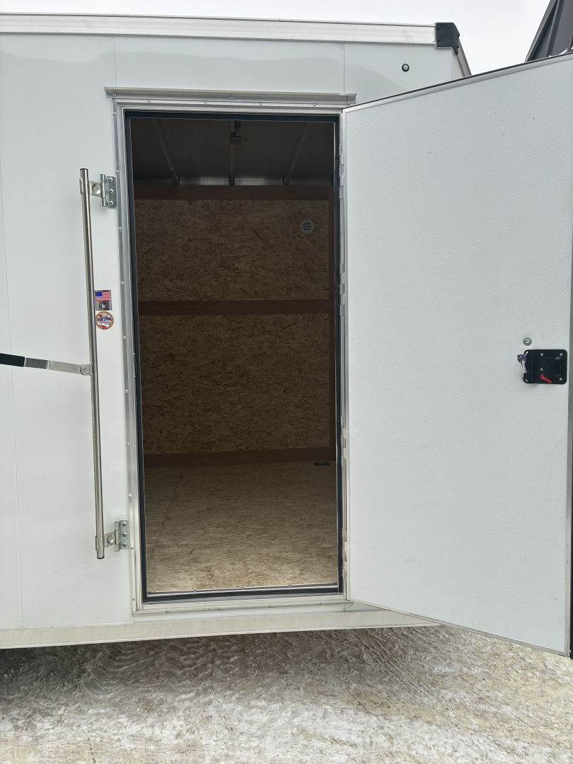 New 2026 7.5x16 Stealth Cobra All Aluminum Cargo Enclosed Trailer