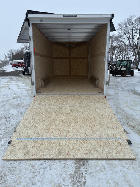 New 2026 7.5x16 Stealth Cobra All Aluminum Cargo Enclosed Trailer