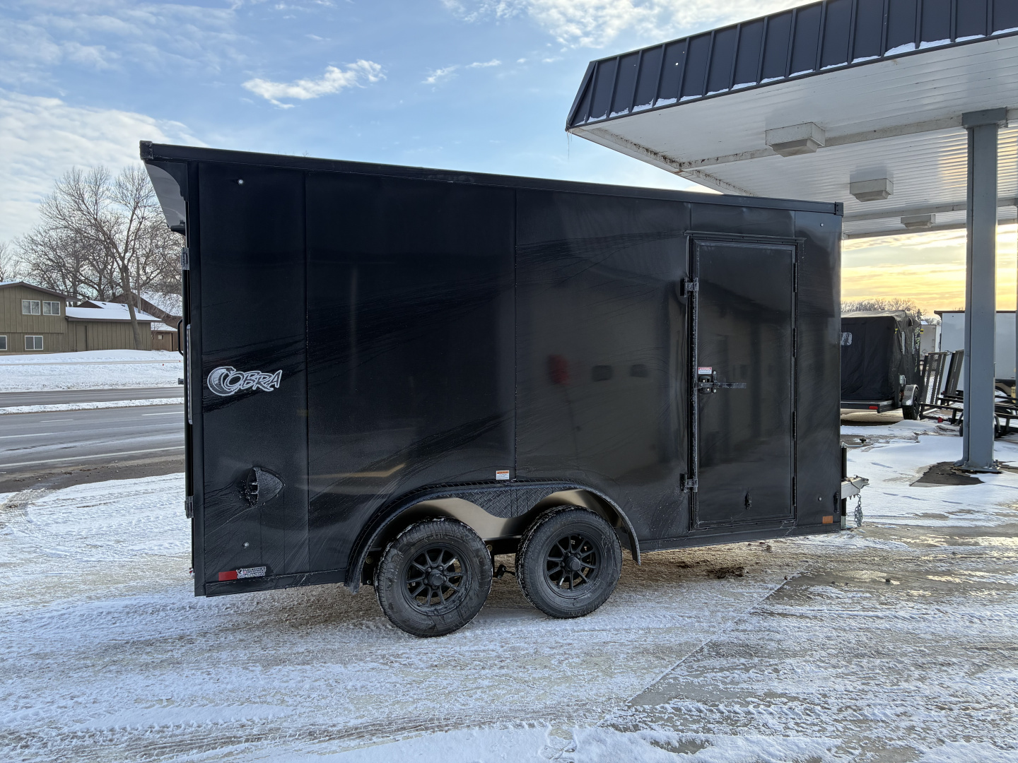 New 2026 Stealth Cobra 7.5x14 All Aluminum Enclosed Cargo Trailer