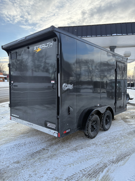 New 2026 Stealth Cobra 7.5x14 All Aluminum Enclosed Cargo Trailer