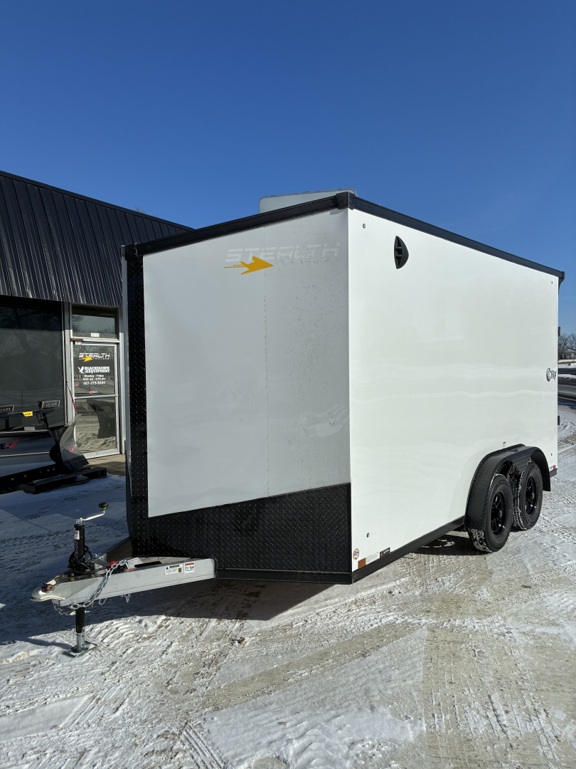 New 2026 Stealth Cobra 7.5x14 All Aluminum Enclosed Cargo Trailer