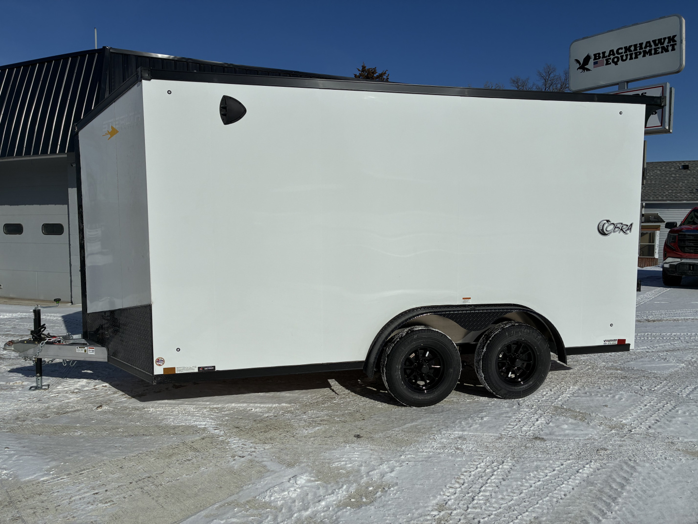 New 2026 Stealth Cobra 7.5x14 All Aluminum Enclosed Cargo Trailer