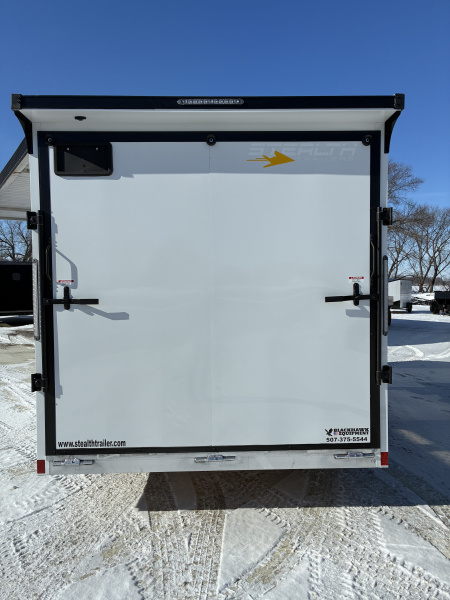 New 2026 Stealth Cobra 7.5x14 All Aluminum Enclosed Cargo Trailer
