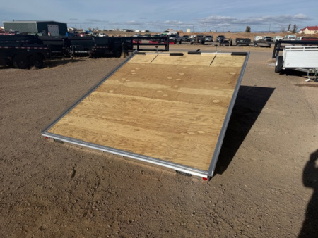 New 2026 Triton Trailers 8.5x10 - 2 Place Snow mobile trailer Tilt Deck