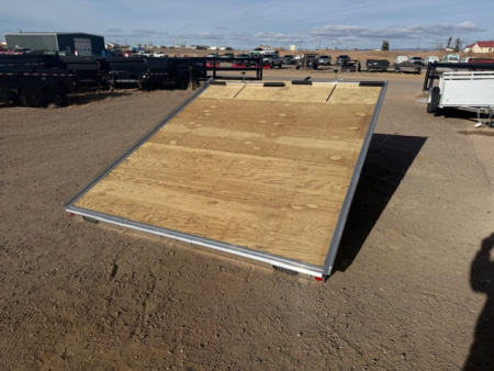 New 2026 Triton Trailers 8.5x10 - 2 Place Snow mobile trailer Tilt Deck