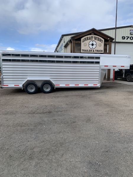 New 2026 Exiss Trailers Stock 7024 Stock / Stock Combo Trailer