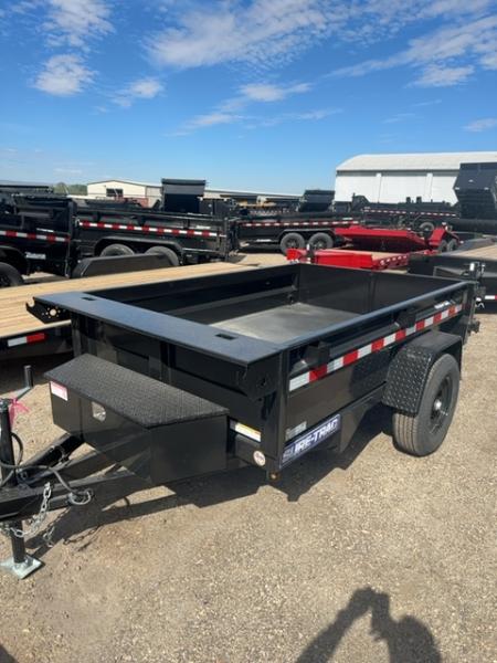 New 2026 Sure-Trac 5X8 5k SINGLE RAM Dump Trailer