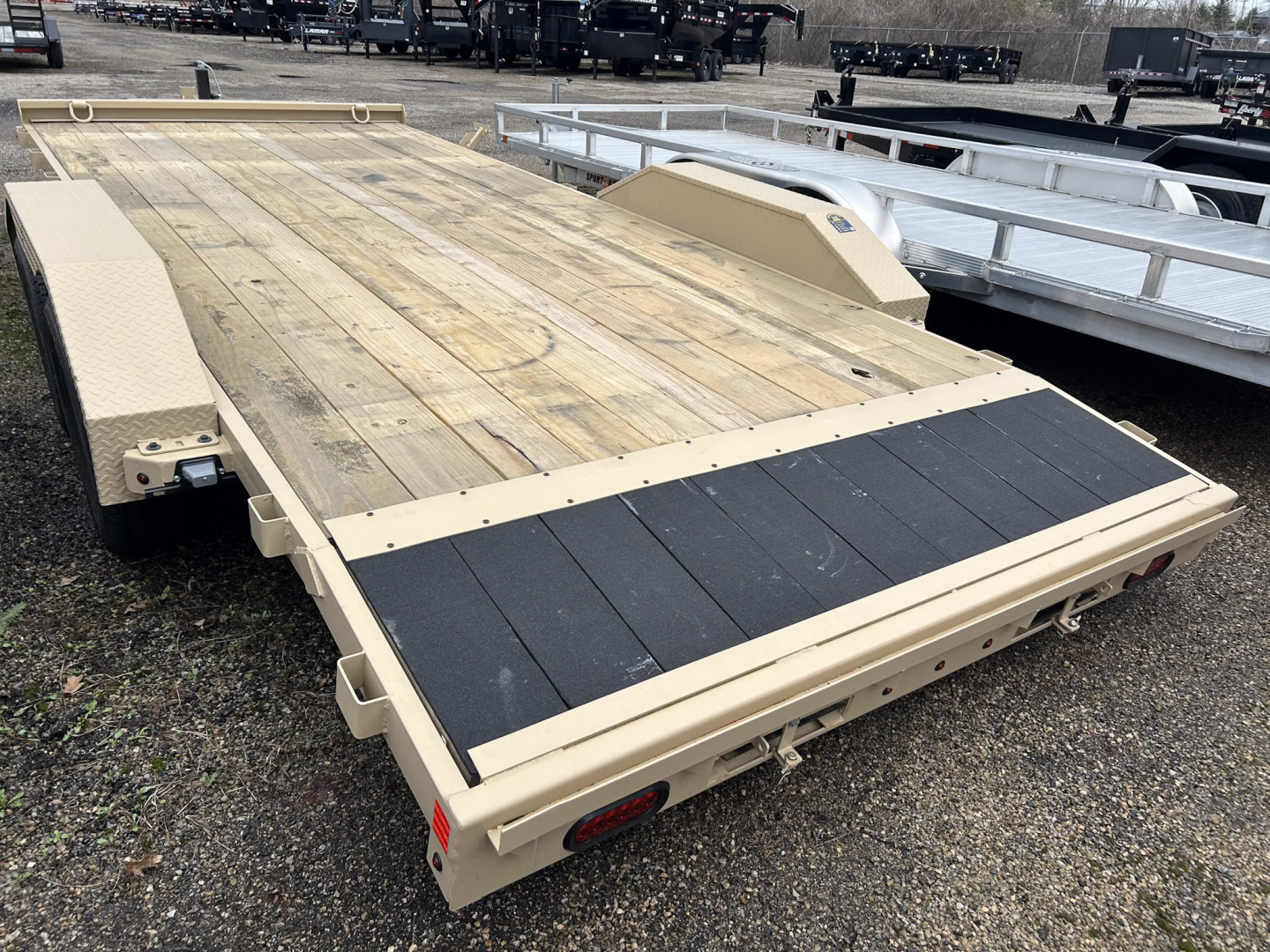 New 2026 Liberty 83 IN X 18 FT STEEL FRAME CAR HAULER 7K GVWR