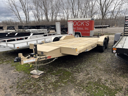 New 2026 Liberty 83 IN X 18 FT STEEL FRAME CAR HAULER 7K GVWR