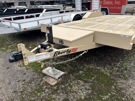 New 2026 Liberty 83 IN X 18 FT STEEL FRAME CAR HAULER 7K GVWR