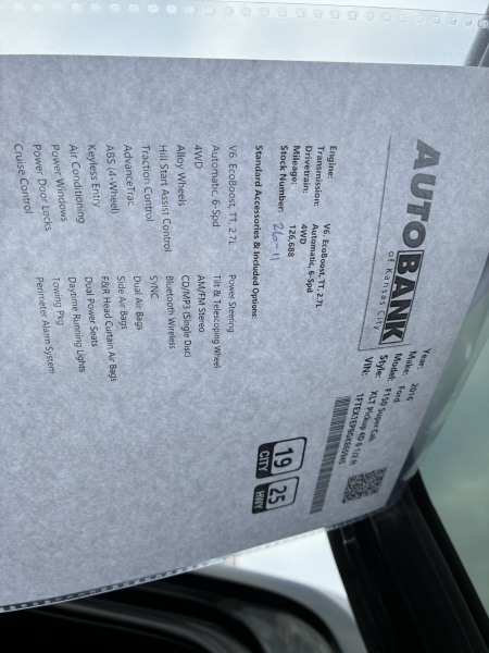 Used 2016 Ford F150 Truck