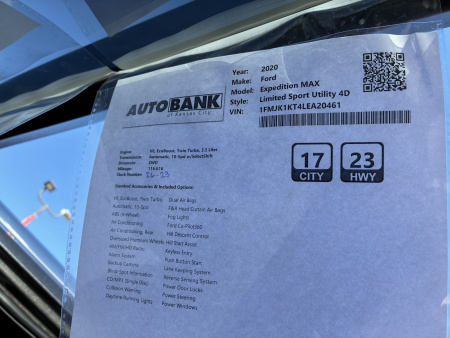 Used 2020 Ford Expedition MAX SUV