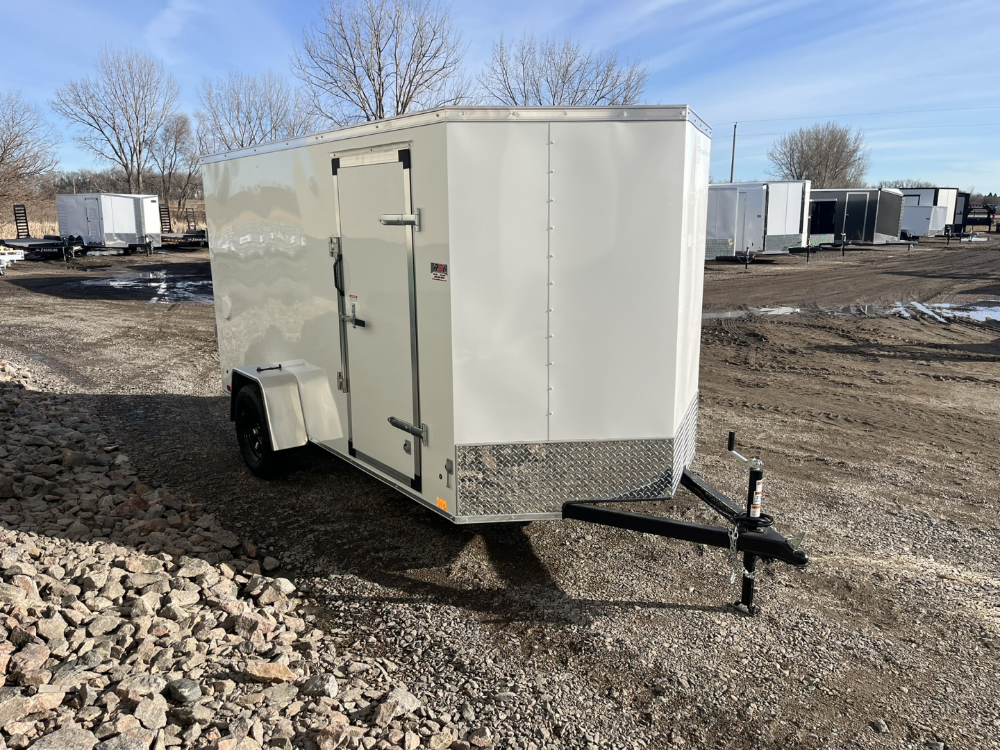 New 2026 6'x12' 3.5K Cross Beta - Enclosed Trailer