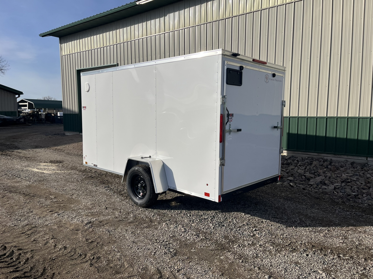 New 2026 6'x12' 3.5K Cross Beta - Enclosed Trailer