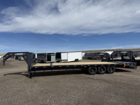 New 2026 Lamar 30' Deckover Gooseneck Trailer 21K