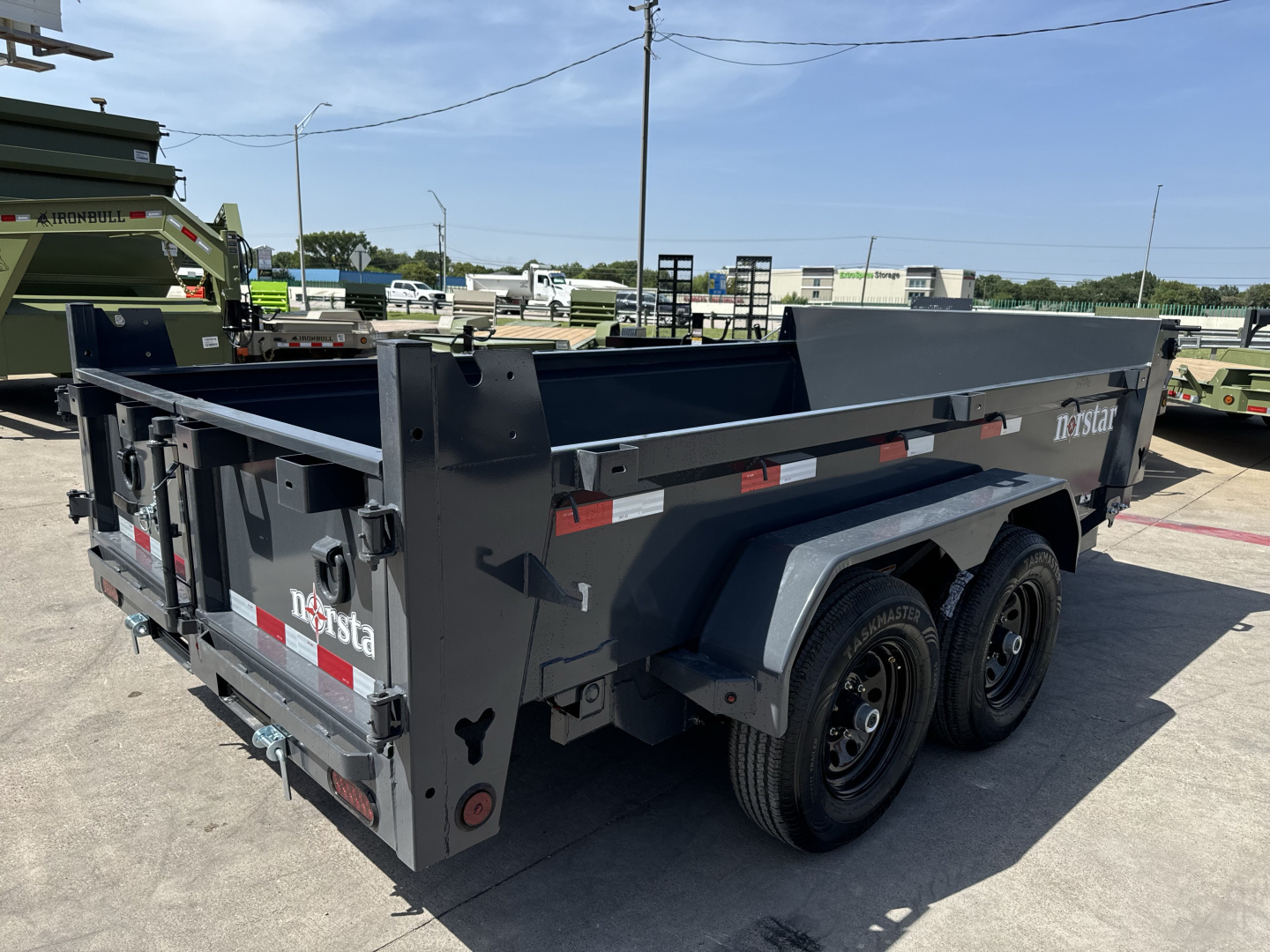 New 2026 Norstar 6'x12' DCB Dump Trailer
