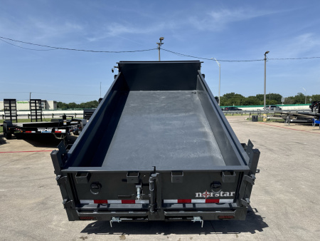New 2026 Norstar 6'x12' DCB Dump Trailer