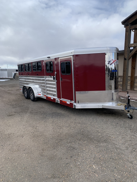 New 2026 Exiss Trailers EXHIBITOR 720W BP Low Pro Show Trailer