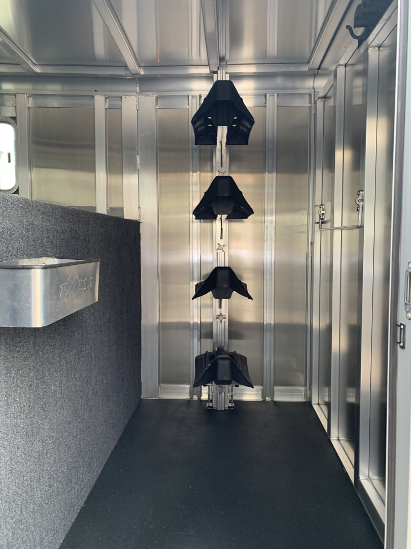 New 2026 Exiss Trailers STC 7024 7'2" Tall / Stock Combo Trailer