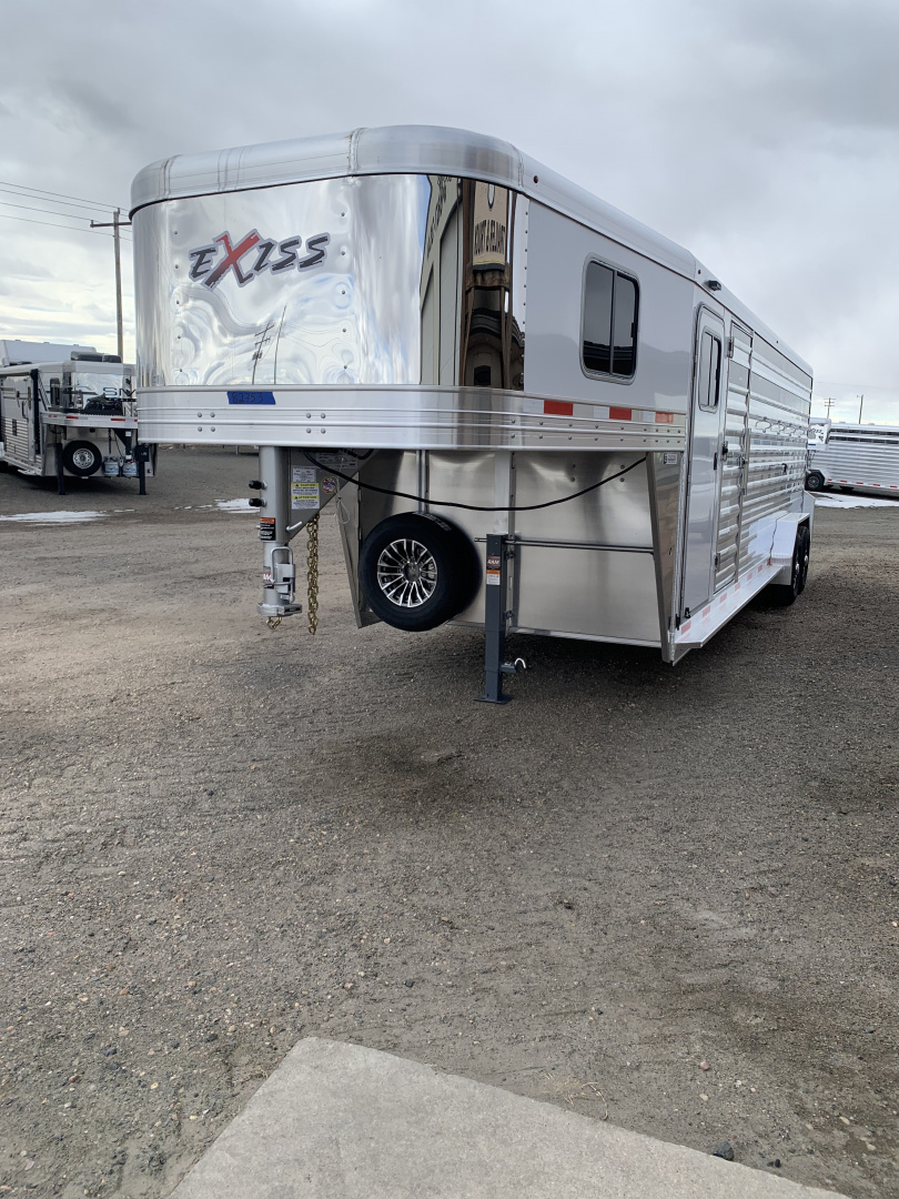 New 2026 Exiss Trailers STC 7024 7'2" Tall / Stock Combo Trailer