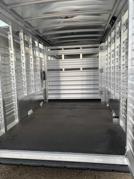 New 2026 Exiss Trailers STC 7024 7'2" Tall / Stock Combo Trailer