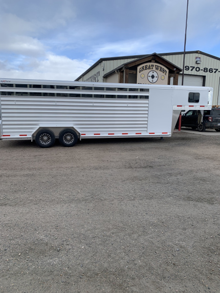 New 2026 Exiss Trailers STC 7024 7'2  Tall / Stock Combo Trailer