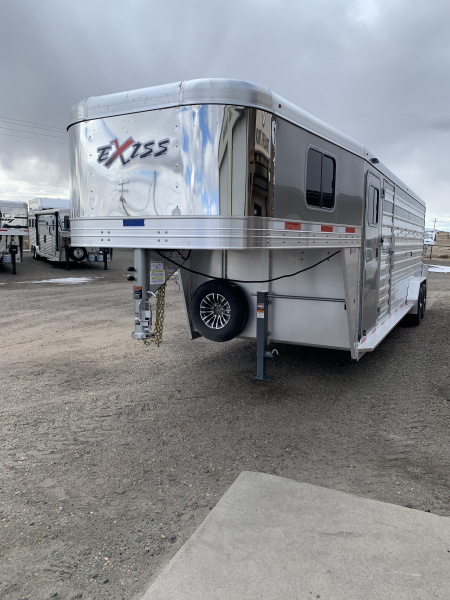 New 2026 Exiss Trailers STC7024 - 7'2" TALL / Stock Combo Trailer