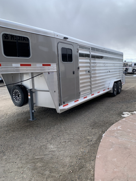 New 2026 Exiss Trailers STC7024 - 7'2" TALL / Stock Combo Trailer