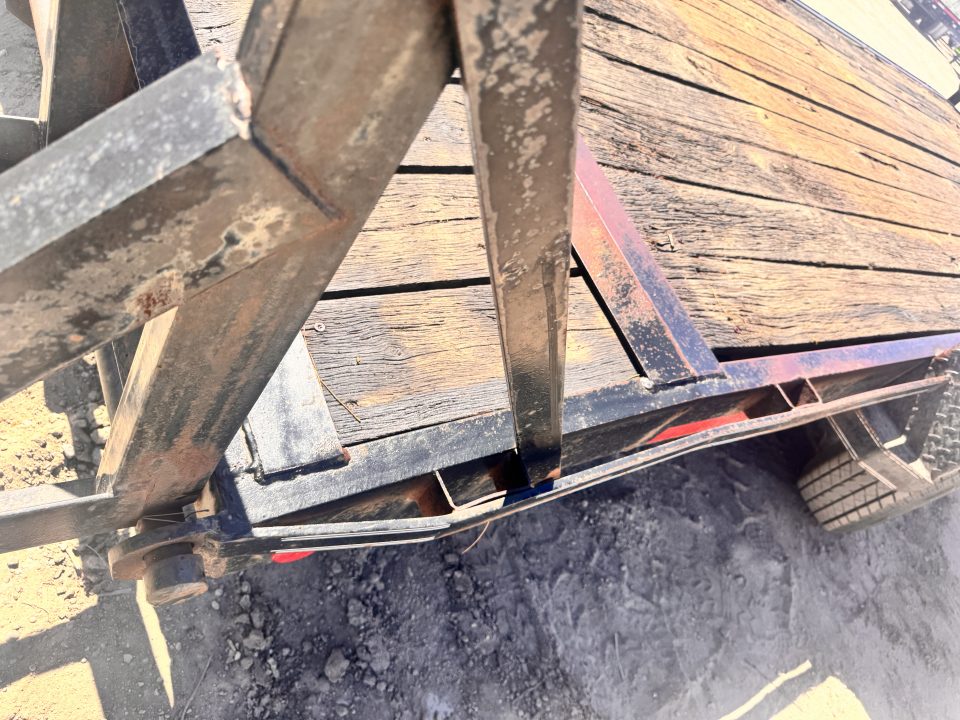 Used 2006 Diamond T 7-HD20 SKID-PRO Equipment Hauler Flatbed Trailer