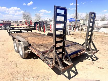 Used 2006 Diamond T 7-HD20 SKID-PRO Equipment Hauler Flatbed Trailer