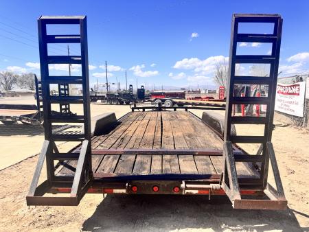 Used 2006 Diamond T 7-HD20 SKID-PRO Equipment Hauler Flatbed Trailer