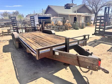 Used 2006 Diamond T 7-HD20 SKID-PRO Equipment Hauler Flatbed Trailer