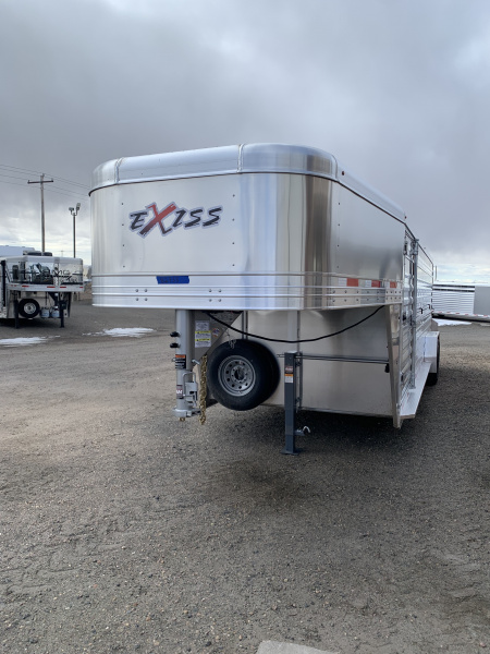 New 2026 Exiss Trailers STK 7024 - 6'8" TALL Stock / Stock Trailer