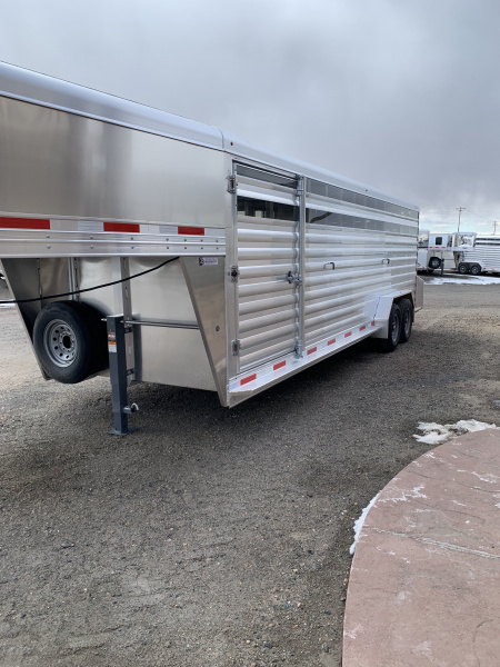 New 2026 Exiss Trailers STK 7024 - 6'8" TALL Stock / Stock Trailer