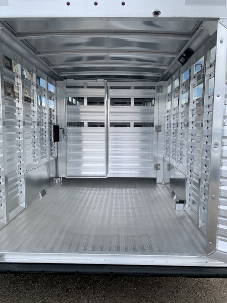 New 2026 Exiss Trailers STK 7024 - 6'8" TALL Stock / Stock Trailer