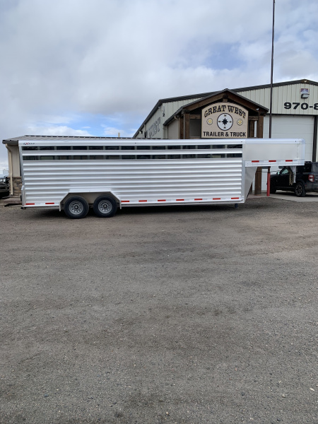 New 2026 Exiss Trailers STK 7024 - 6'8  TALL Stock / Stock Combo Trailer