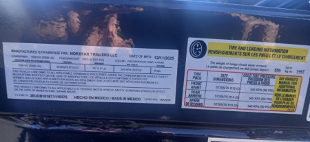 New 2026 Norstar DCB Dump Trailer