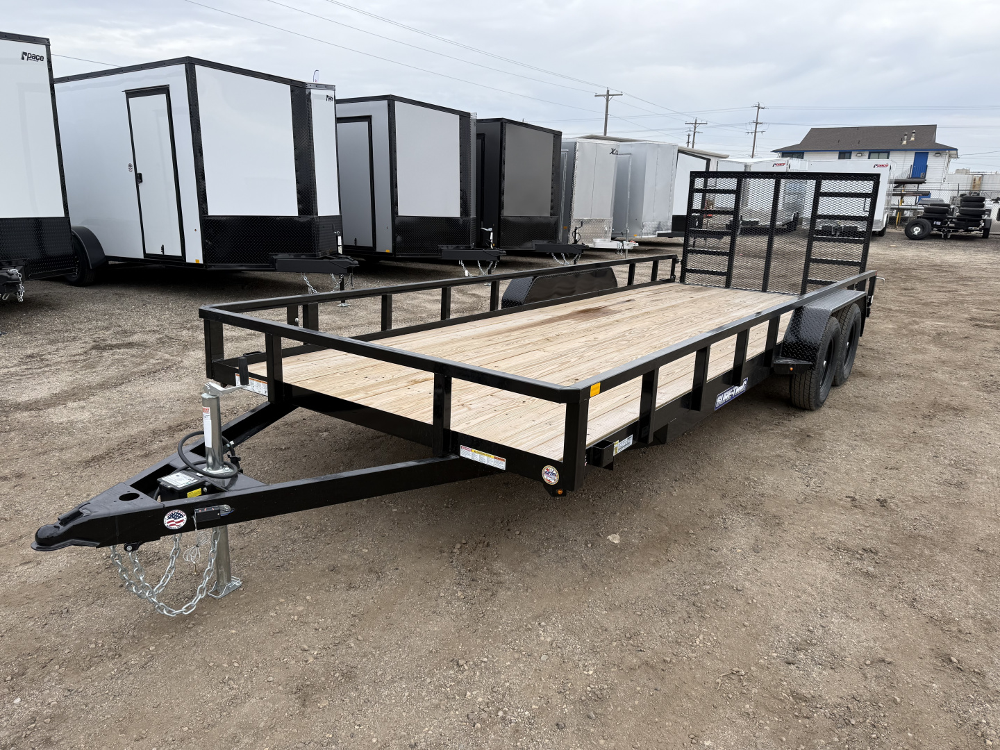 New 2026 Sure-Trac 7X20 7K TTOP Utility Trailer