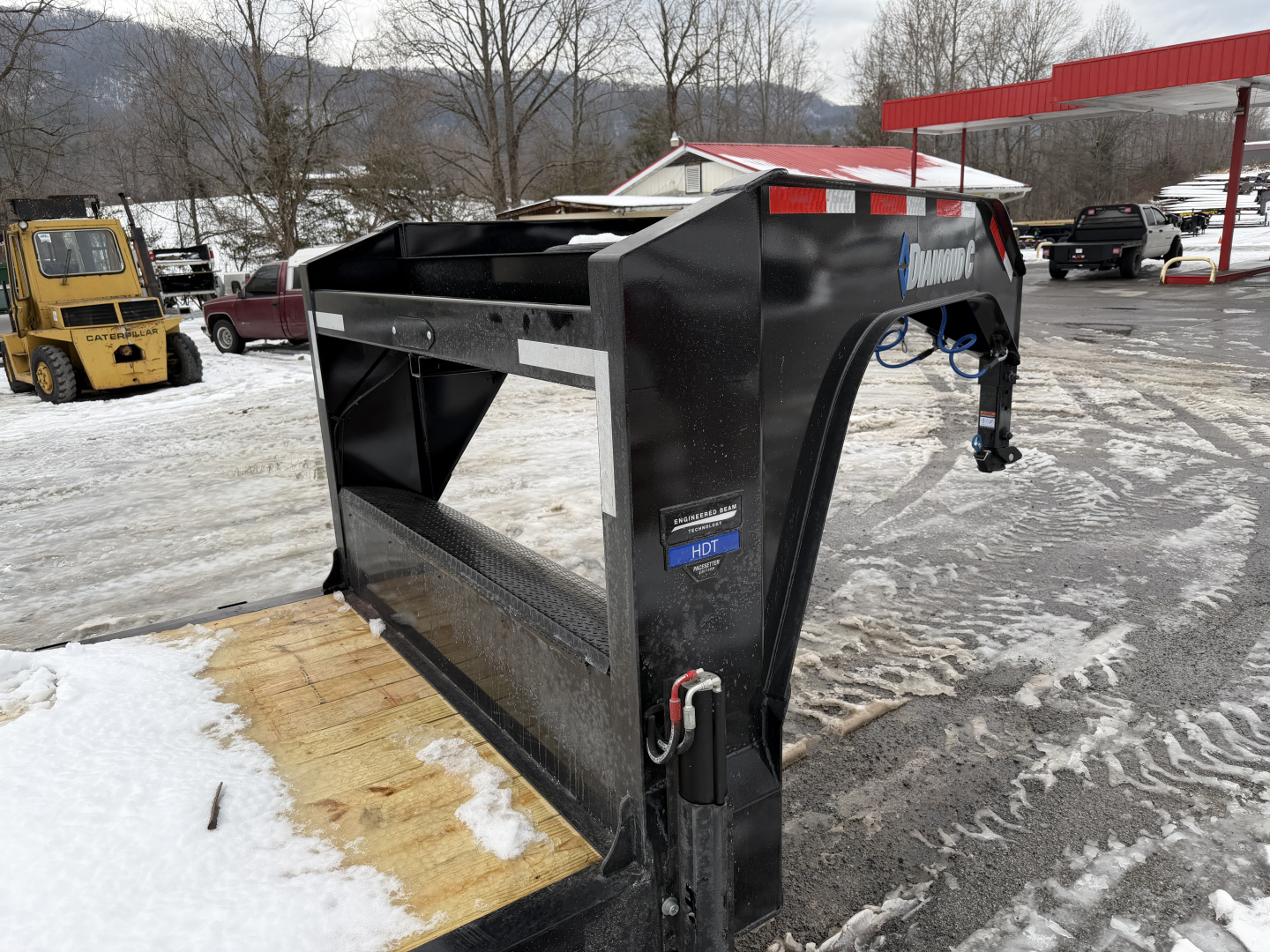 New 2026 Diamond C HDT210 GOOSENECK Tilt Trailer 26’ PACESETTER EDITION LOADED LITHIUM BATTERY HYDRO JACKS