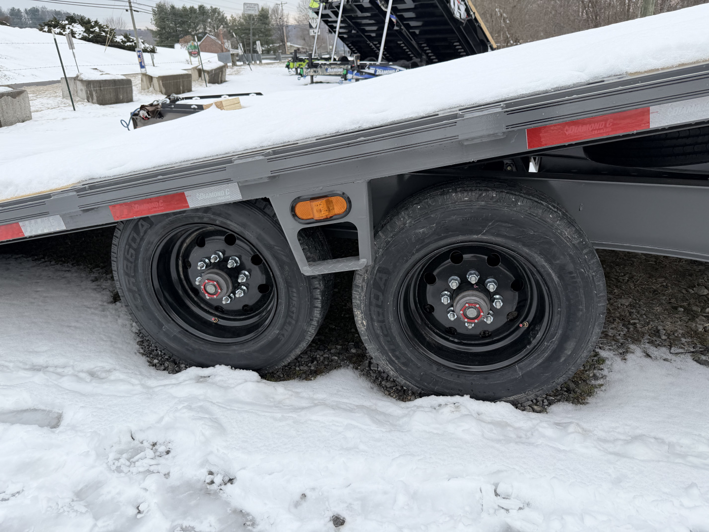 New 2026 Diamond C DET210 Tilt Trailer 102”X 26’ HYDRO JACK WIRELESS REMOTE 23K G.V.W.R.